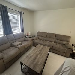 2 Reclining Couch