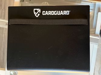 CardGuard Black Protective Card Storage Case
