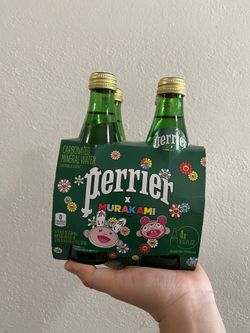 Perrier X Murakami Mini Glass Bottles