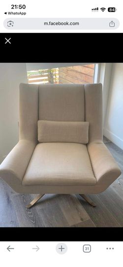 Restoration Hardware Luke Swivel Chair