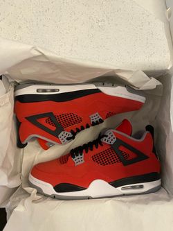 Jordan 4 TORO RED BRAND NEW MEN Size 12  w Box NIKE AIR JUMPMAN