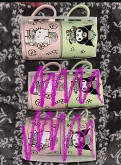 hello kitty mug set