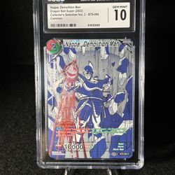 CGC 10 Gem Mint Nappa, Demolition Man - Collector’s Selection Vol. 2 (BT9-090)