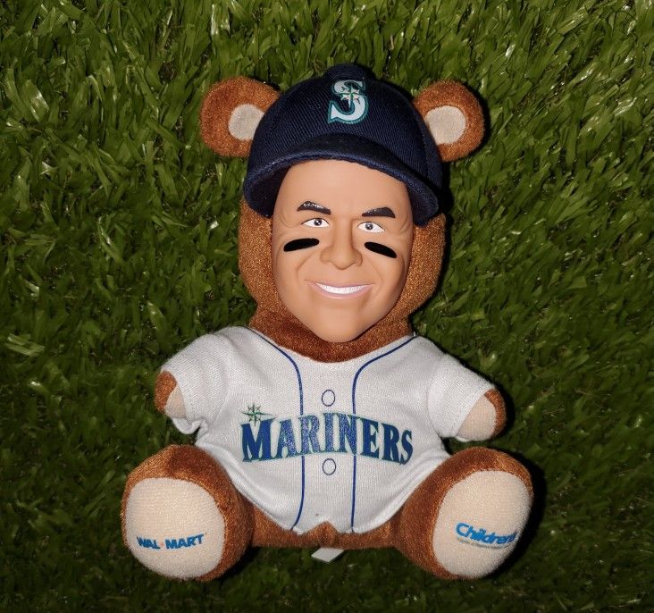 Vintage Edgar Martinez Walmart Teddy Bear Rare 90s Era 