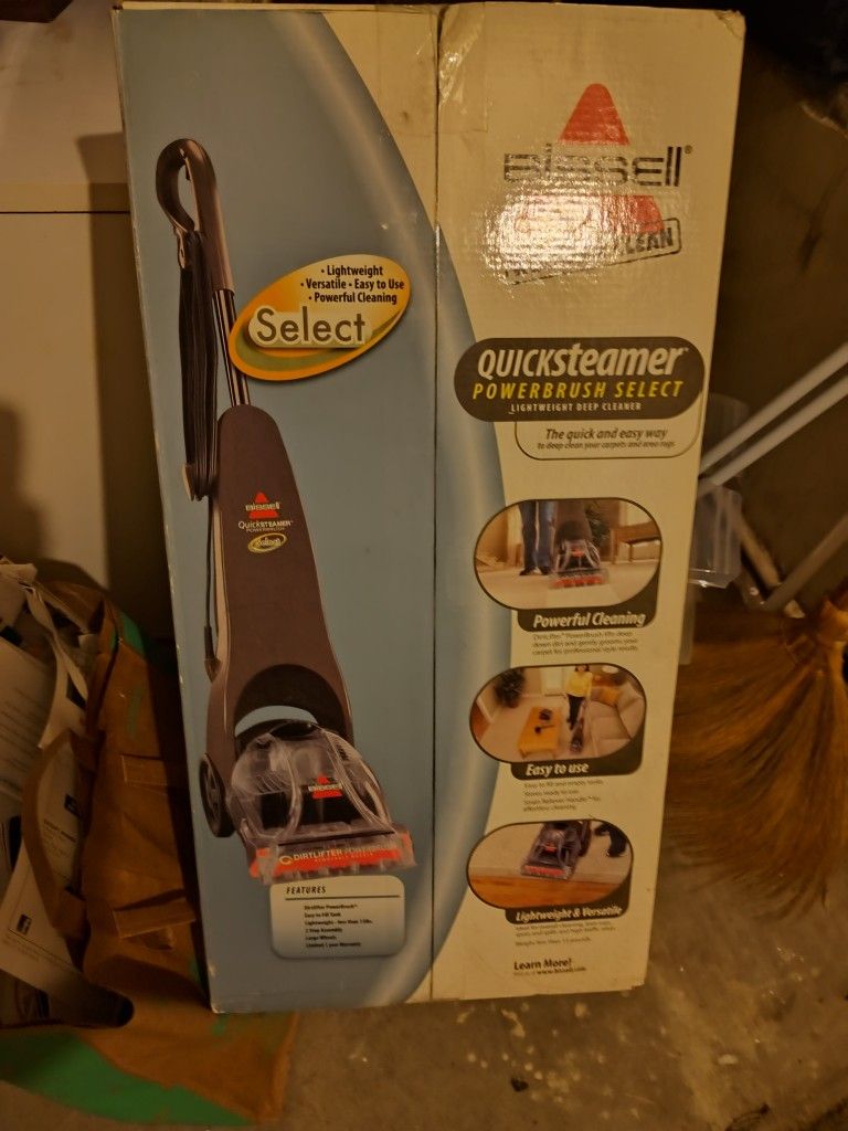 Bissell .....Steamer Cleaner In Box