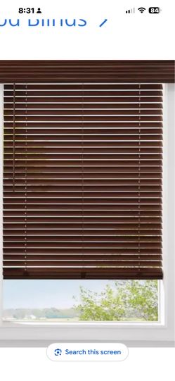 Hunter Douglas wooden blinds
