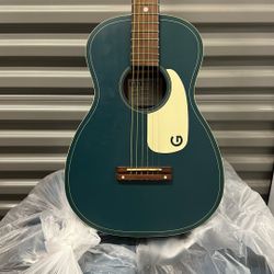 GRETSCH G9500 LIMITED EDITION JIM DANDY WITH BLACK WALNUT FINGERBOARD - NOCTURNE BLUE