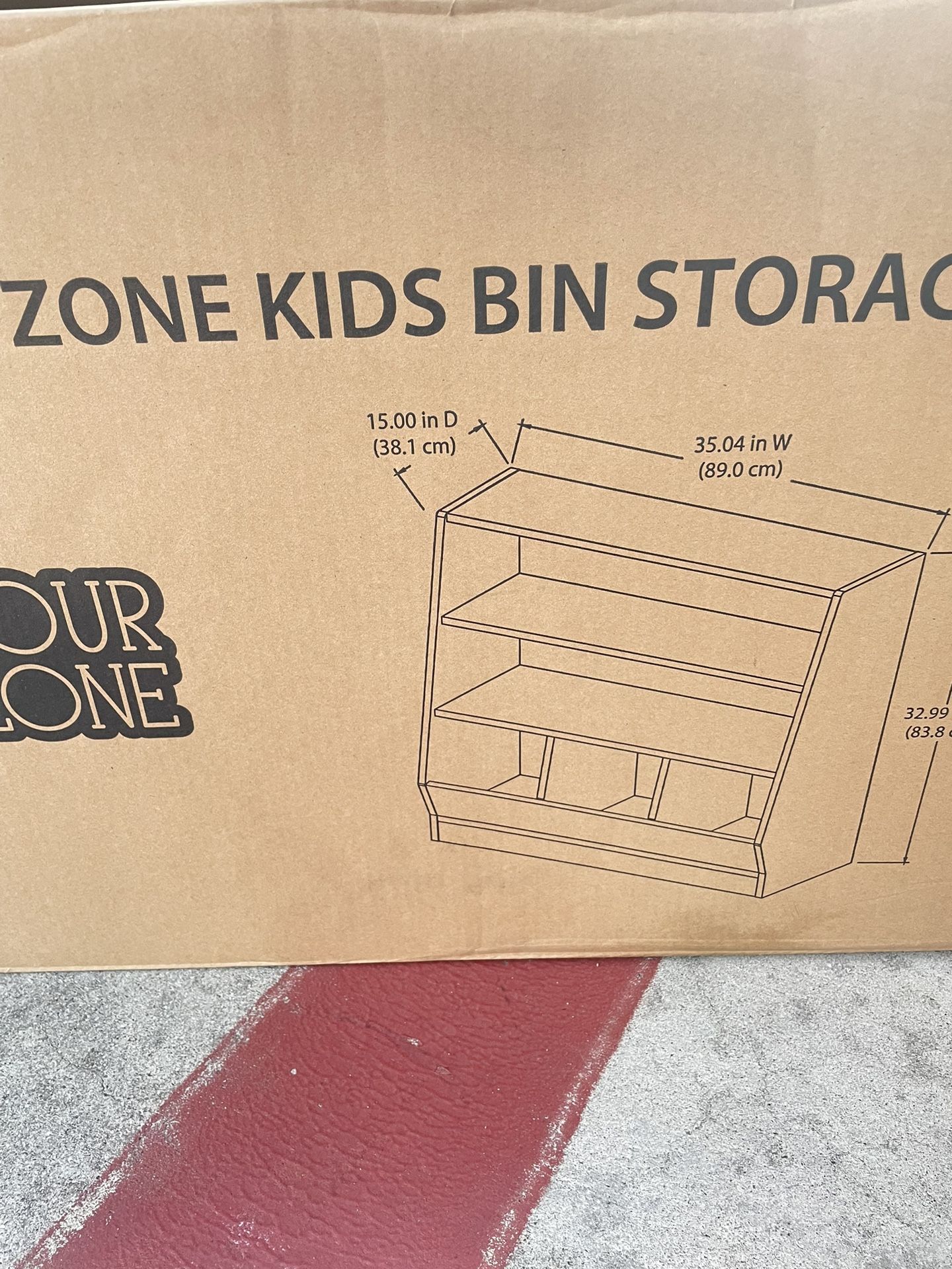 Kids Bin Storage