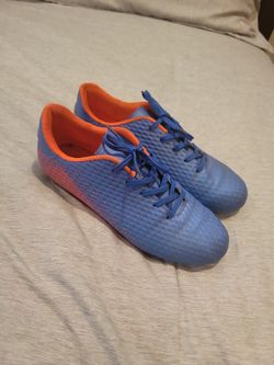 Soccer Cleats Blue And Orange Size 6 Men
