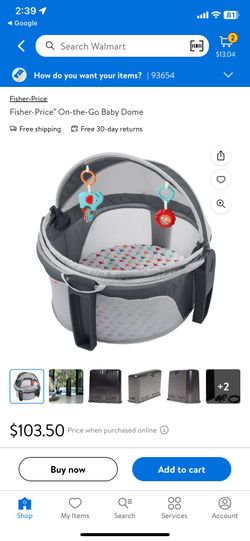Fisher-Price® On-the-Go Baby Dome