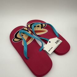 Paul Frank 7-8M Flip Flops Sandals Thongs