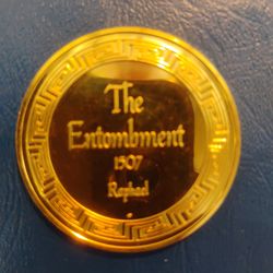 Franklin Mint. The Rafael Collection, The Entombment 24K Gold Plated Sterling Silver, 1976.