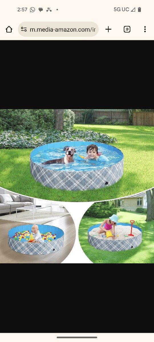 Medium Size Pool For Pets And Kids