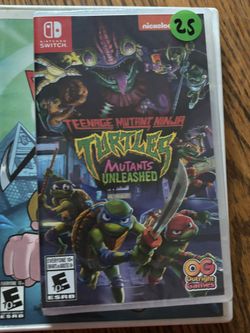 Teenage mutant ninja turtles Nintendo Switch
