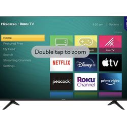 Hisense 55" Class 4K UHD LED Roku Smart HDR Dolby Vision R6 Series 55R6G