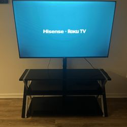 Hisense Tv \ Glass Tv Stand