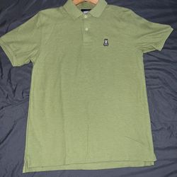 PHYSCO BUNNY GREEN POLO SHIRT