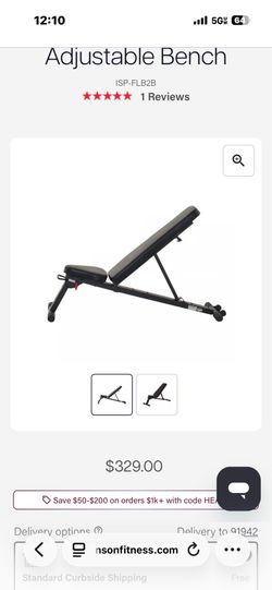 Inspire adjustment bench