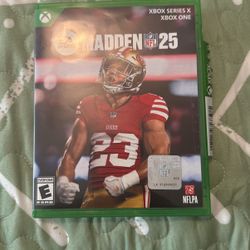 Madden 25 - Xbox X Or Xbox One Game