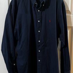 Polo Ralph Lauren Blake Blue Long Sleeve Shirt XL