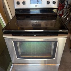 Maytag Electric stove stainless steel