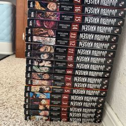 Jujutsu Kaisen Manga Vol. 0-18