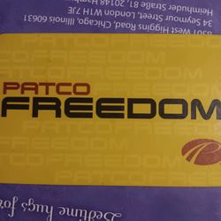 70$Patco Card (Train From Downtown Philly To Lindenwold