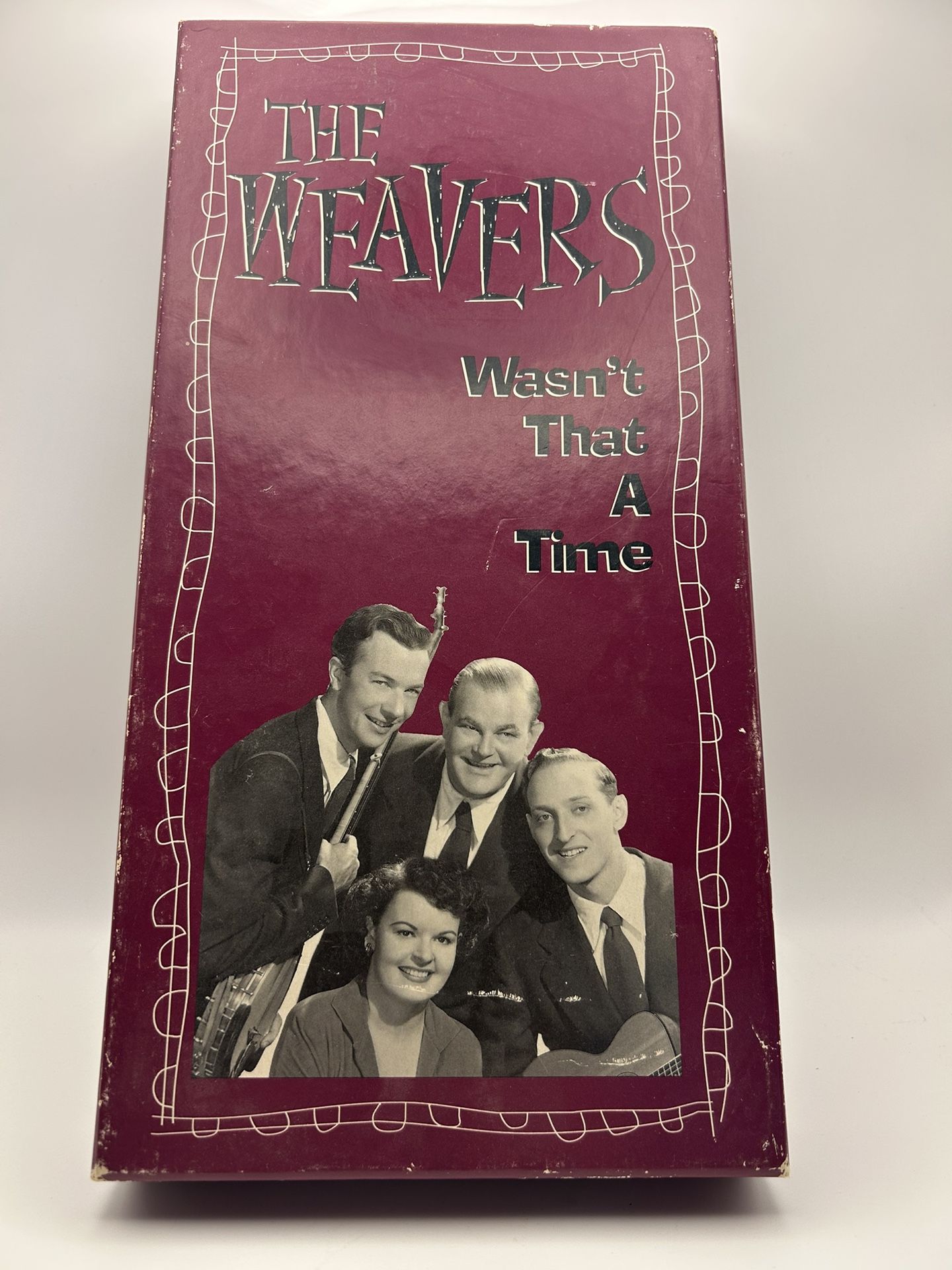 The Weavers "Wasn't That A Time" 4-CD box set PETE SEEGER Vanguard Records