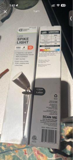 NEW Commercial Electric LED Landscape Spike Lights