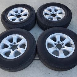 Toyota 17" 4runner wheels also fit FJ and Tacoma