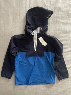 Janie and Jack Kids Water Resistant Pullover Jacket