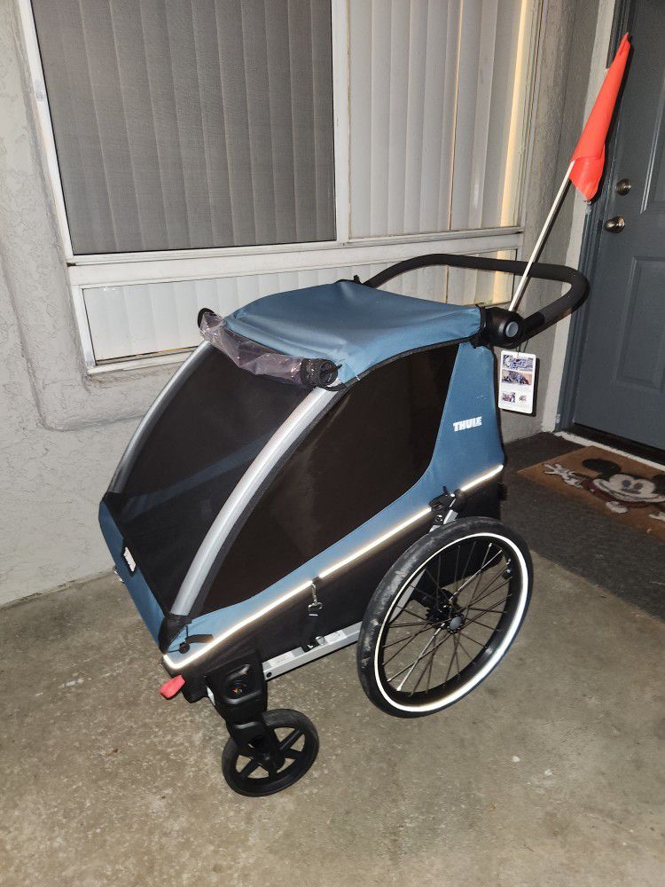 Thule Courier Bike Trailer Or Double Stroller