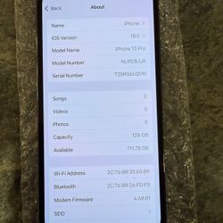 iPhone 13 Pro 128gb 