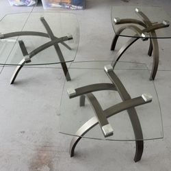 Glass Coffee & End Tables