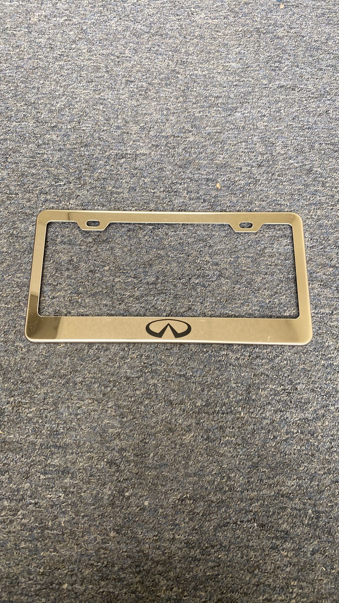 Infiniti Metal License Plate Frame