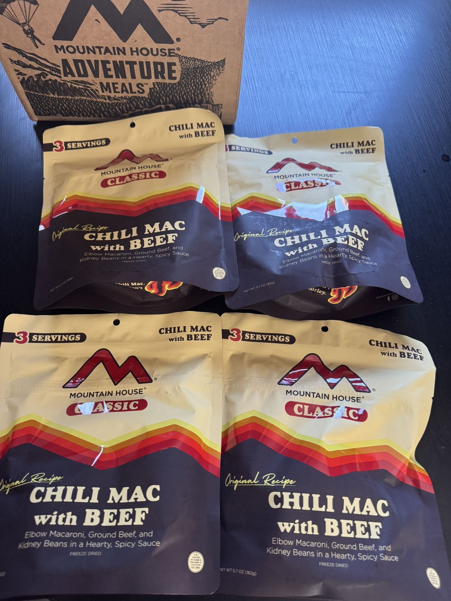 Mountain House Freeze Dried Food