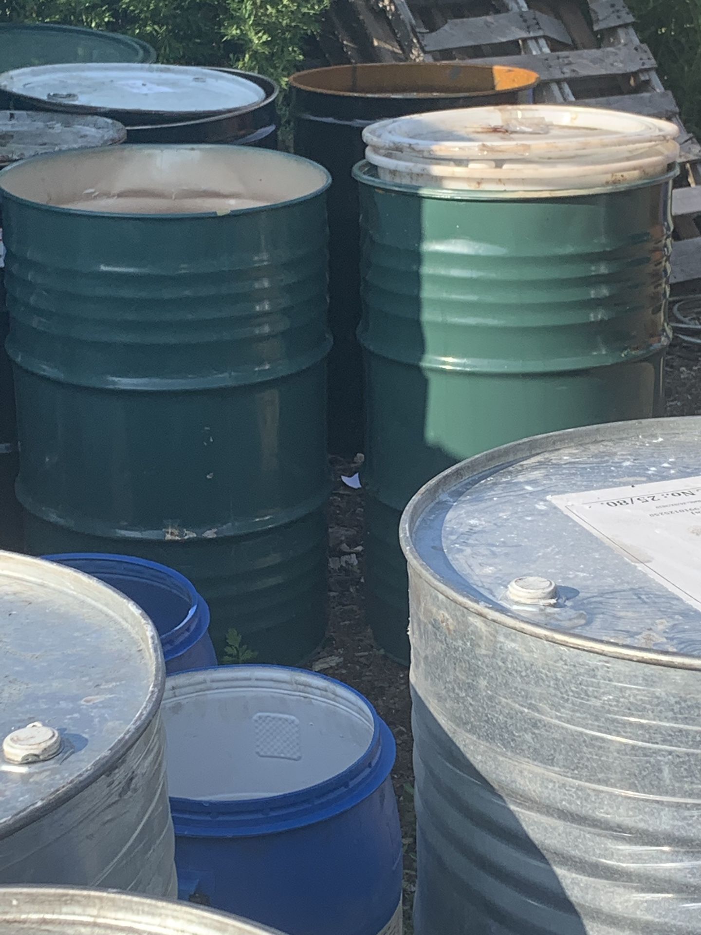 Metal barrels