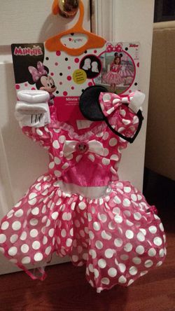 Minnie mouse costume 3T- 4T