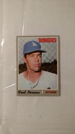 Collectible Dodger card