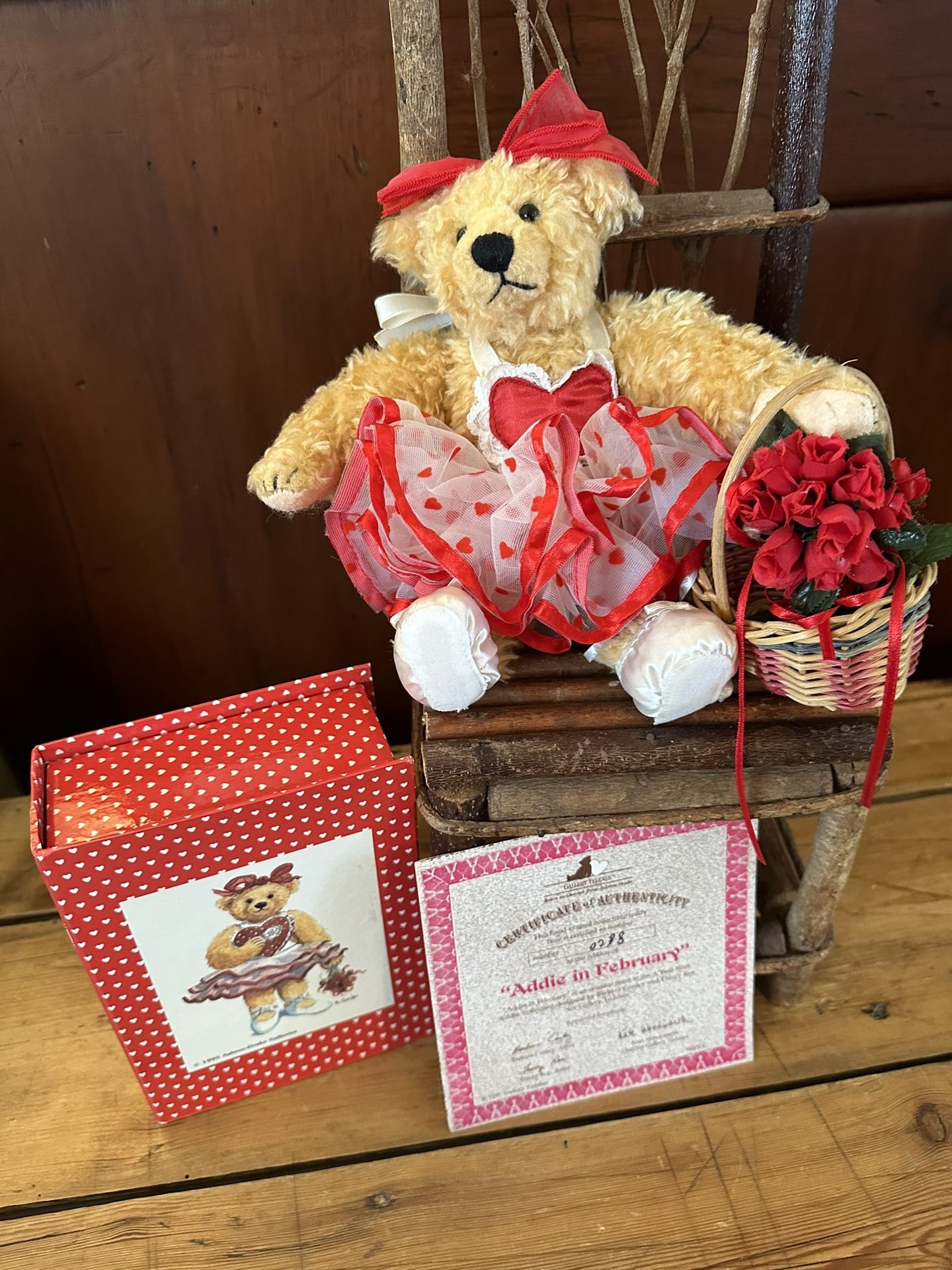 Ashton-Drake Gallery Teddy Bear! A Year with Addie Collection