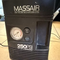 250PSI.   12V air Compressor