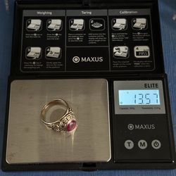 10kt Gold 90’s Class Ring