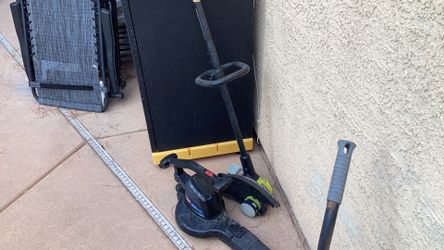 Blower and weed eater