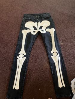 SKELETON BONES JEANS