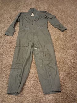 Military Sage Green Flight Suit Coveralls
