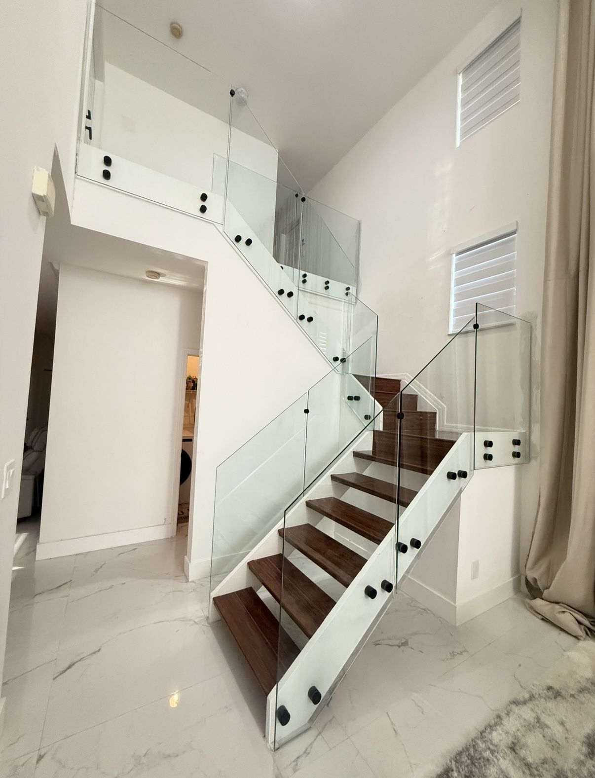 Stair Glass Railing