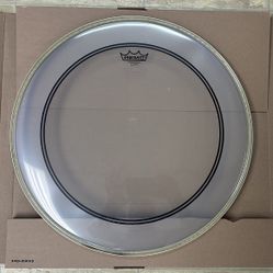 Never used Remo Powerstroke P3, clear. 20 inch. Sells for approximately $40-$50 online, 20 bucks. Possibly Delivered