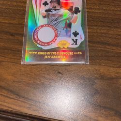 Jeff Bagwell Kings Of The Clubhouse Game Worn Uniform