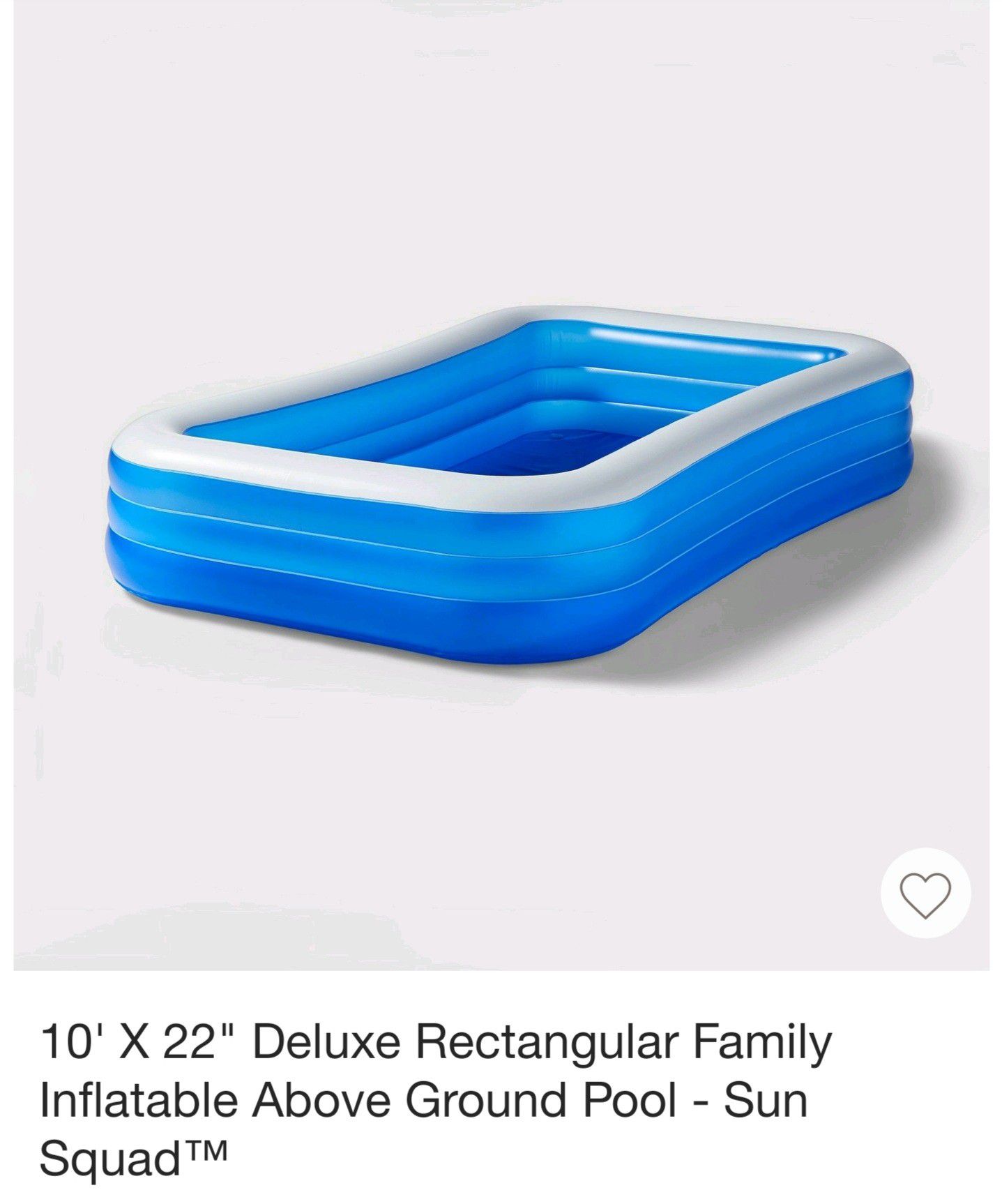 10x22 inflatable Pool