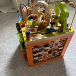 Zany Zoo toddler activity cube